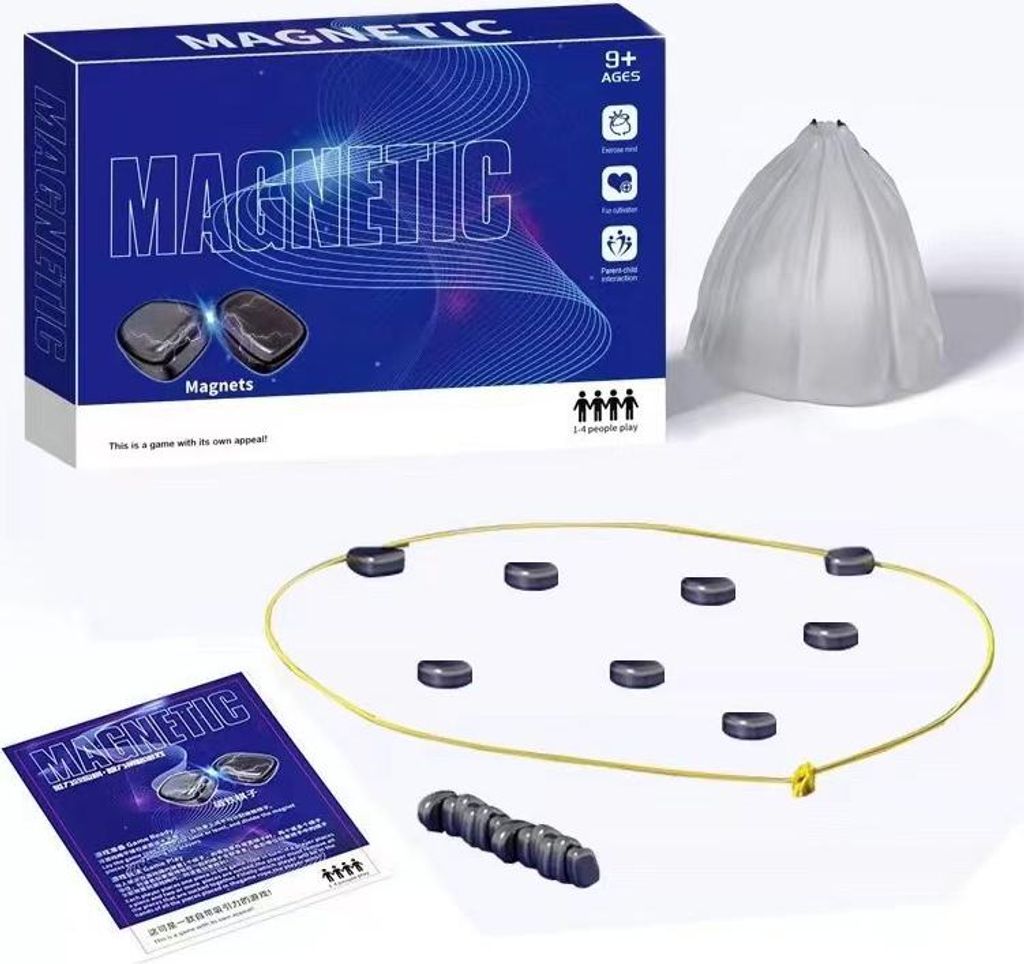 Grenzüberschreitendes Magneteffekt-Schach, Kinder-Gelegenheitsspiele, interaktive Brettspiele, logisches Denken, Magnet-Kampfschach, Lernspielzeug...