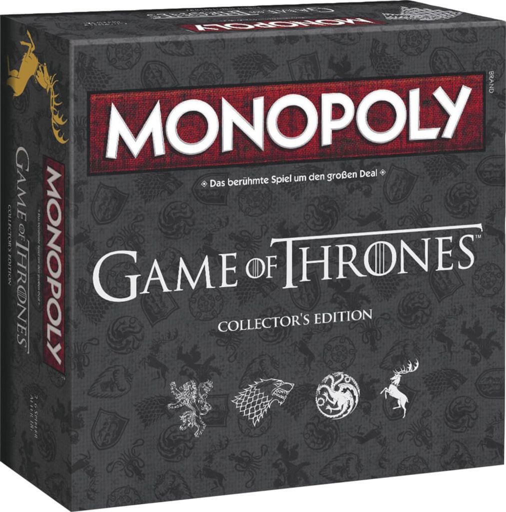 Monopoly Game of Thrones Collector's Edition Spiel Brettspiel Gesellschaftsspiel 
