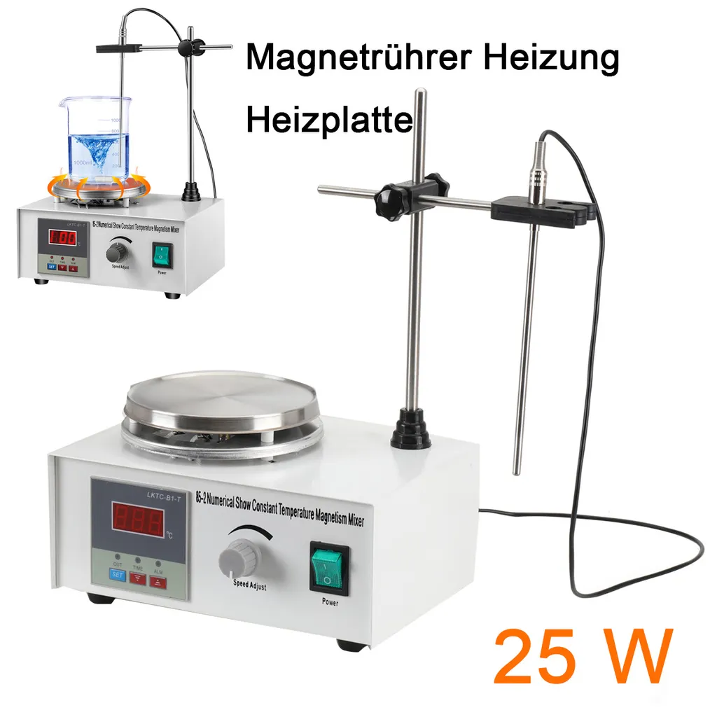 Agitateur magnétique chauffant LED : fini les mélanges hétérogènes - 2