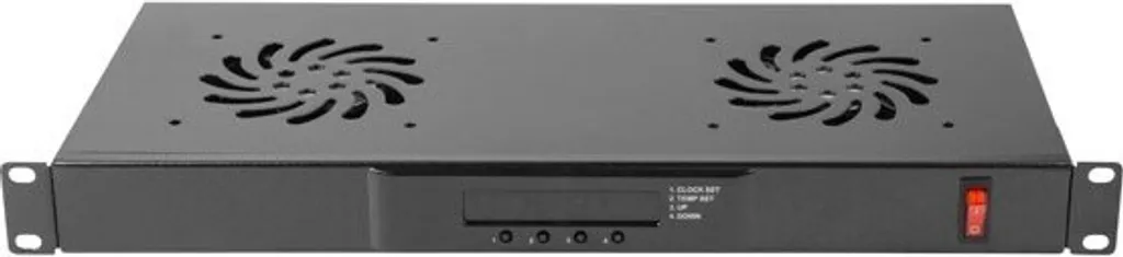Unité de Ventilation 1U pour Baie Informatique avec Écran LCD Lanberg - 4