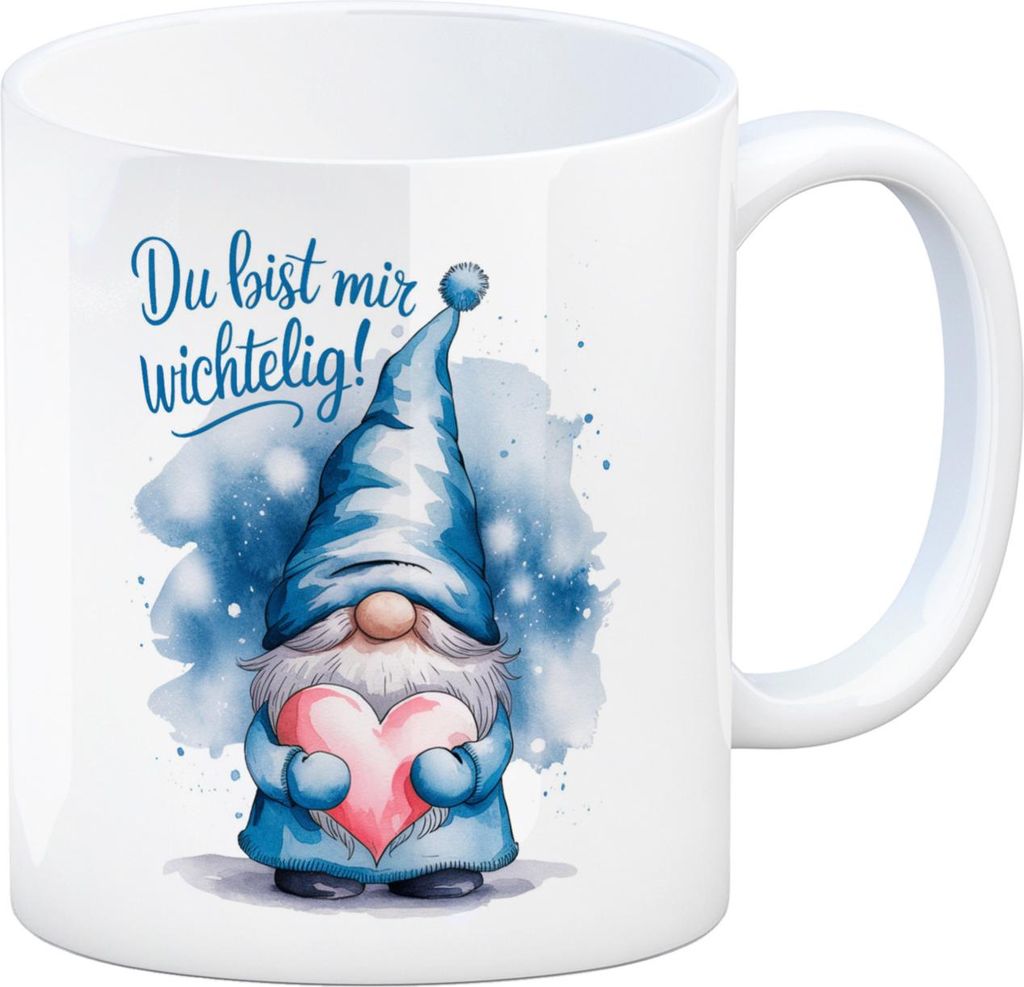 Du bist mir wichtelig! Wichtel Kaffeebecher