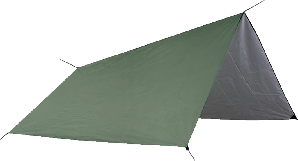 Voile d'ombrage 3x3m imperméable rectangulaire avec piquets et cordes
