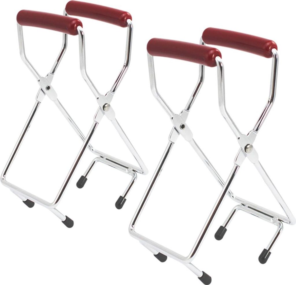 com-four 2x Glasheber für heiße Konserven, Einkochgläser und Einmachgläser - für Sturzgläser jeglicher Größe - Greif-Zange zum selber Ein...