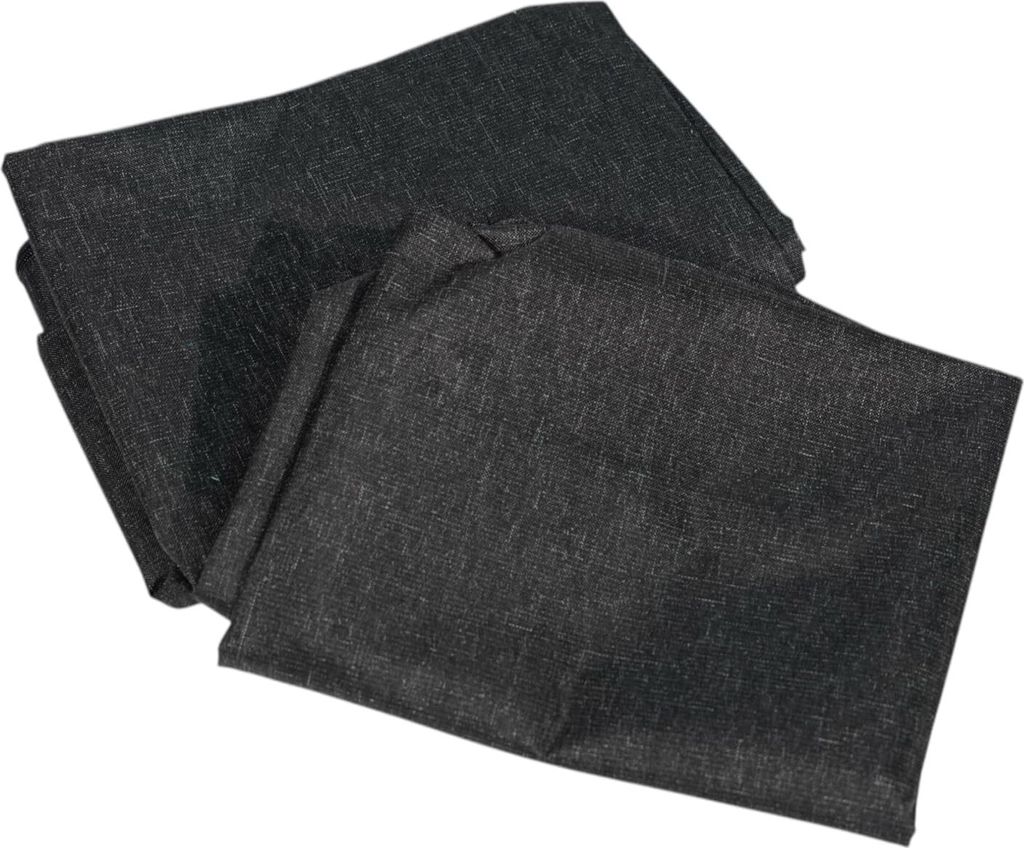 Pillows24 – Palettenkissen Bezug, Kissenbezüg ( Schwarz / 120x80 ) Abnehmbar & waschbar mit Reißverschluss UV-beständig & wasserabweisend, Out...