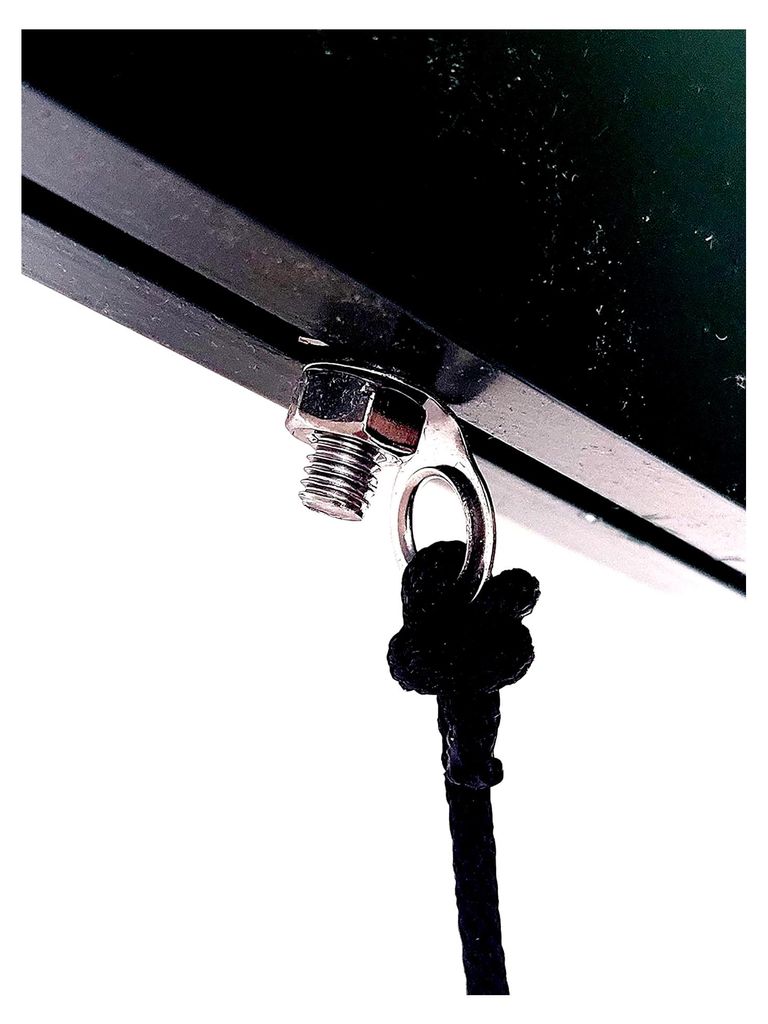 40 Pflanzenhalterösen aus Edelstahl für bis zu 30 kg und Seil bis 8 mm (40)