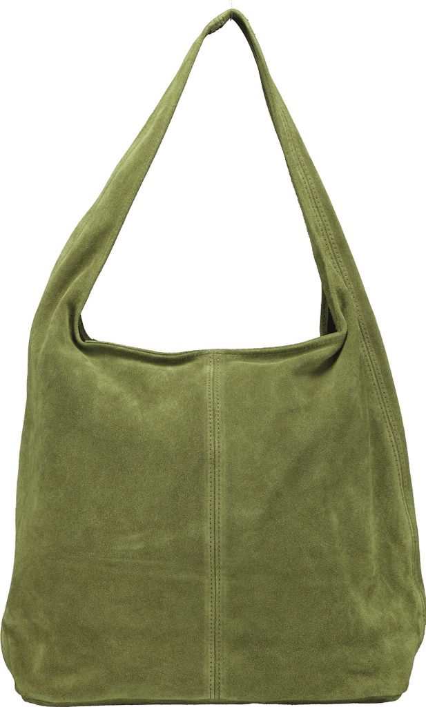 Hausfelder Manufaktur Beuteltasche Velours Grün onesize Produktbild 