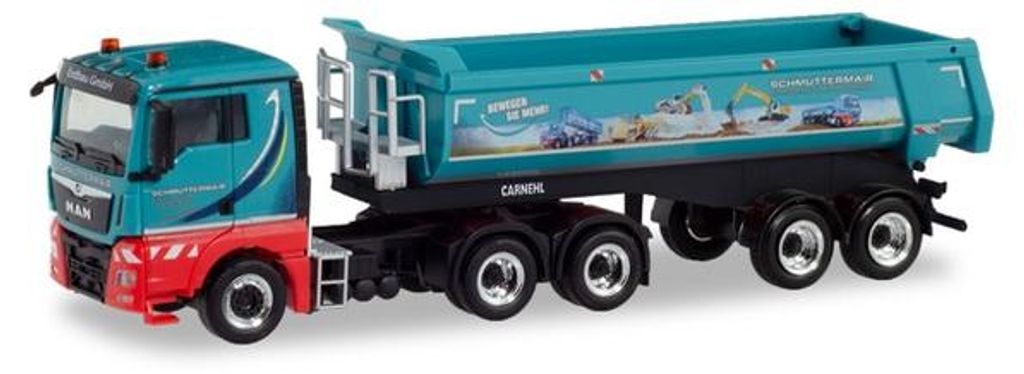 Herpa LKW MAN TG-X XL E6c Rundmulden-SZ Schmuttermair 311298