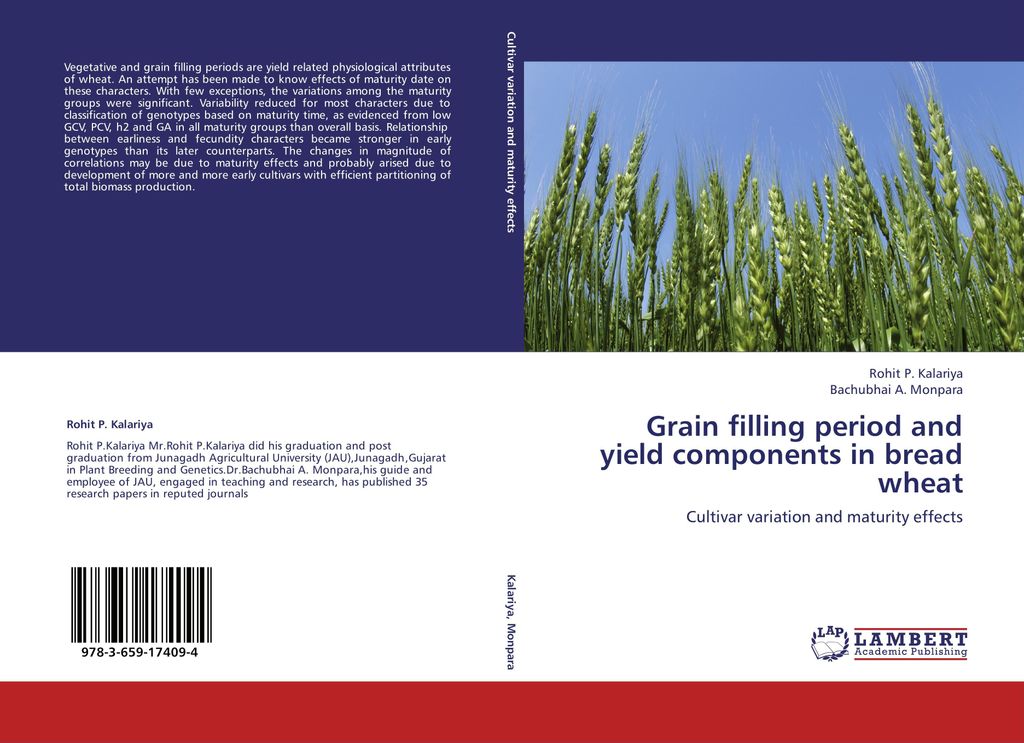 Grain filling period and yield components in bread wheat