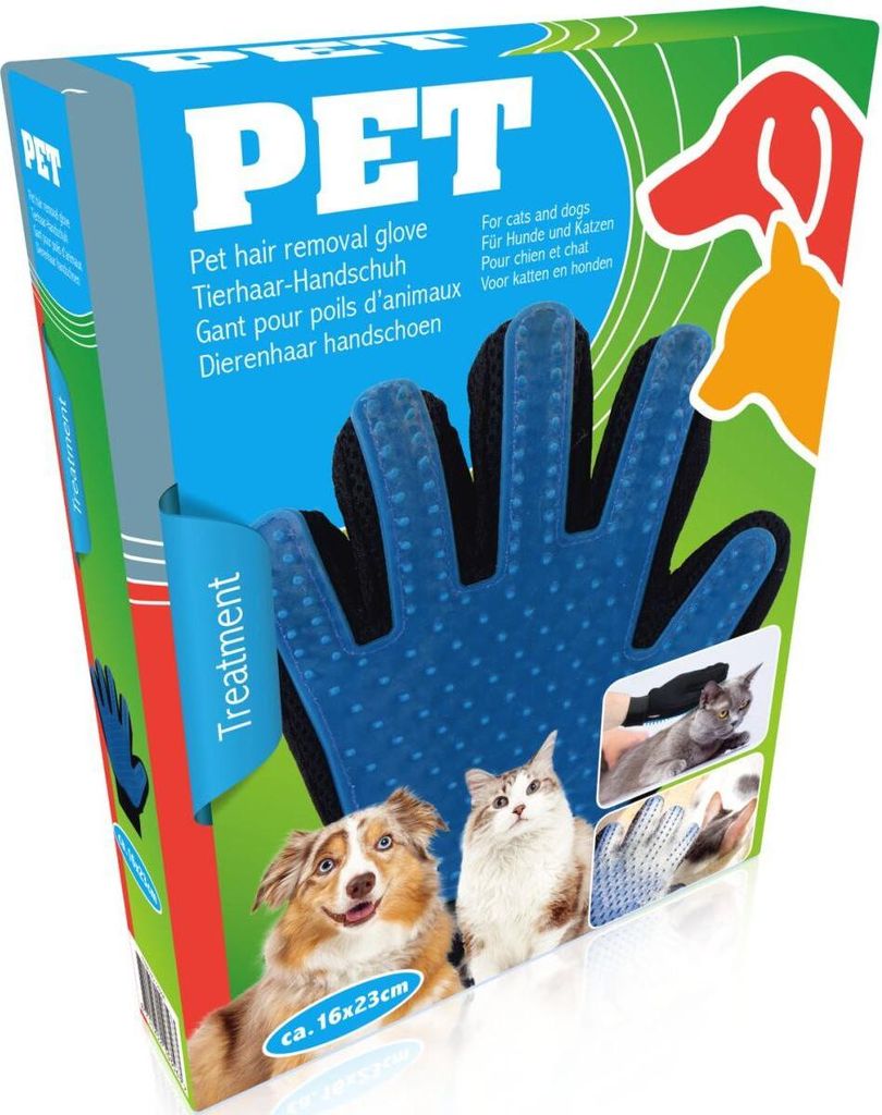 Handschuhkamm für Hunde- und Katzenhaare Produktbild 