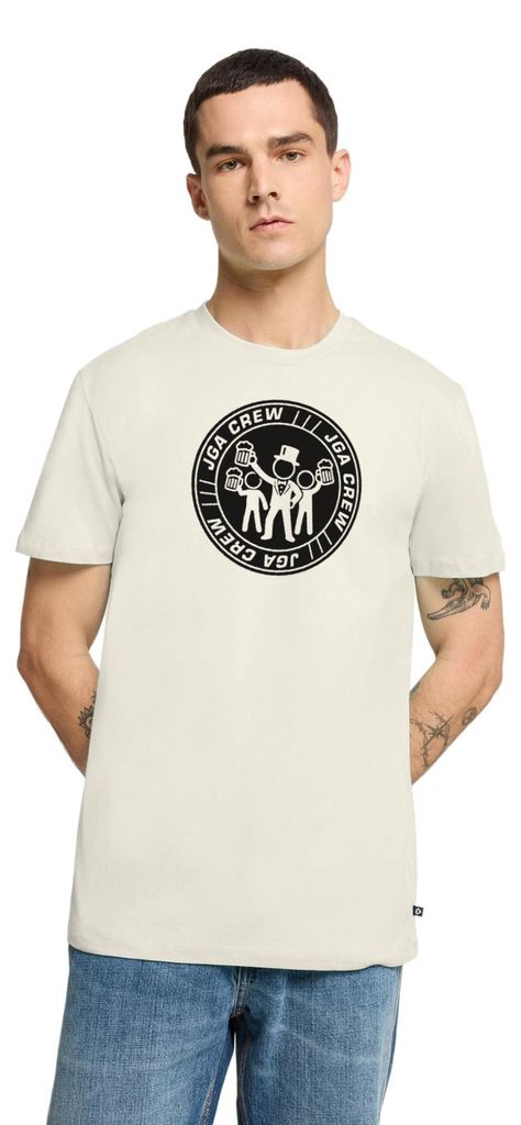 Spreadshirt JGA Männer | JGA Crew Männer Premium T-Shirt, 5XL, Naturweiß