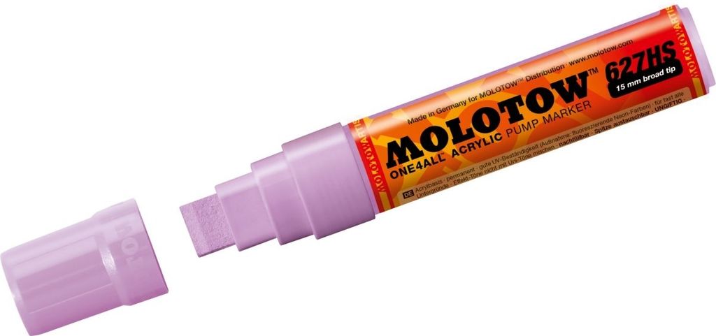 Molotow Acrylmarker ONE4ALL ACRYLIC 627HS 15 mm, Nr. 201, flieder pastell