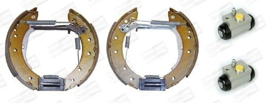 Jeu de plaquettes de frein avant pour PSA 206 306 Xsara - CHAMPION 381412CH