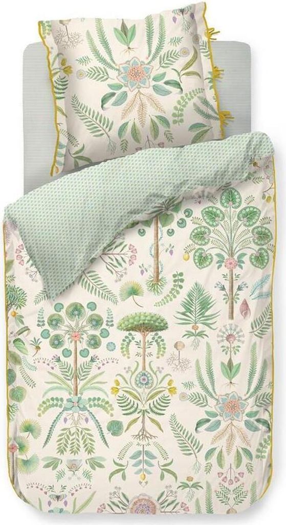 PIP Studio | Bettwäsche | Bamboleo | Weiß | 155x220cm