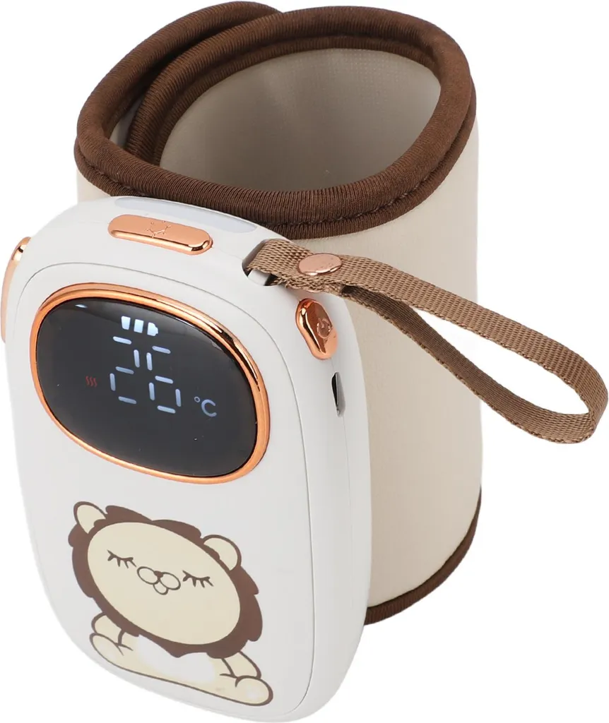 Babyflaschenwärmer Konstante Temperatur Tragbare Milchflaschen Heizmanschette für Reisen USB Aufladung