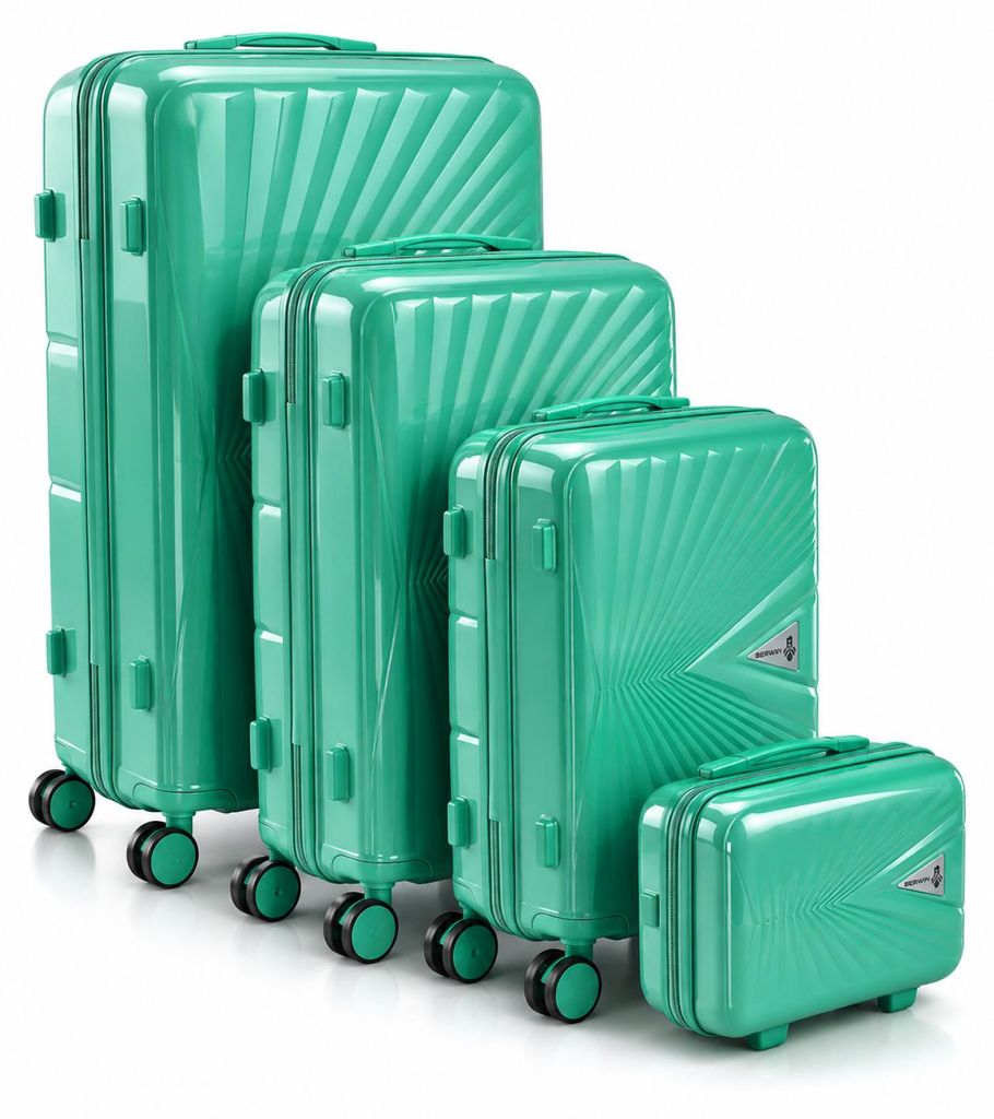 Berwin Reisekoffer Cryta Aqua Breeze 4er Set MS-19756 Produktbild 