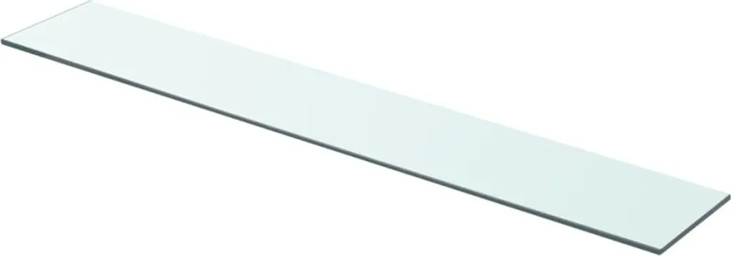 Ripiano Vetro Temperato 80x12 cm | Design Trasparente The Living Store
