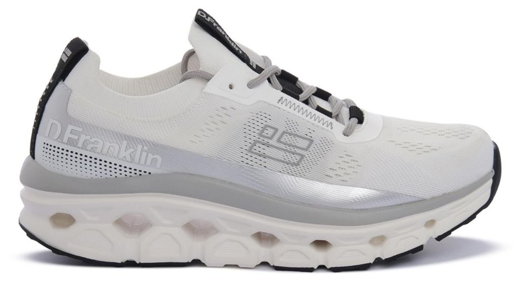 Ganzjährige Damen Halbschuhe in Grau, Schwarz und Weiß, Modell 401001WSIL
