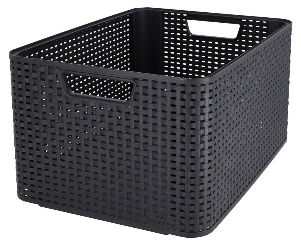 Curver Style Opbergmand 30L Antraciet