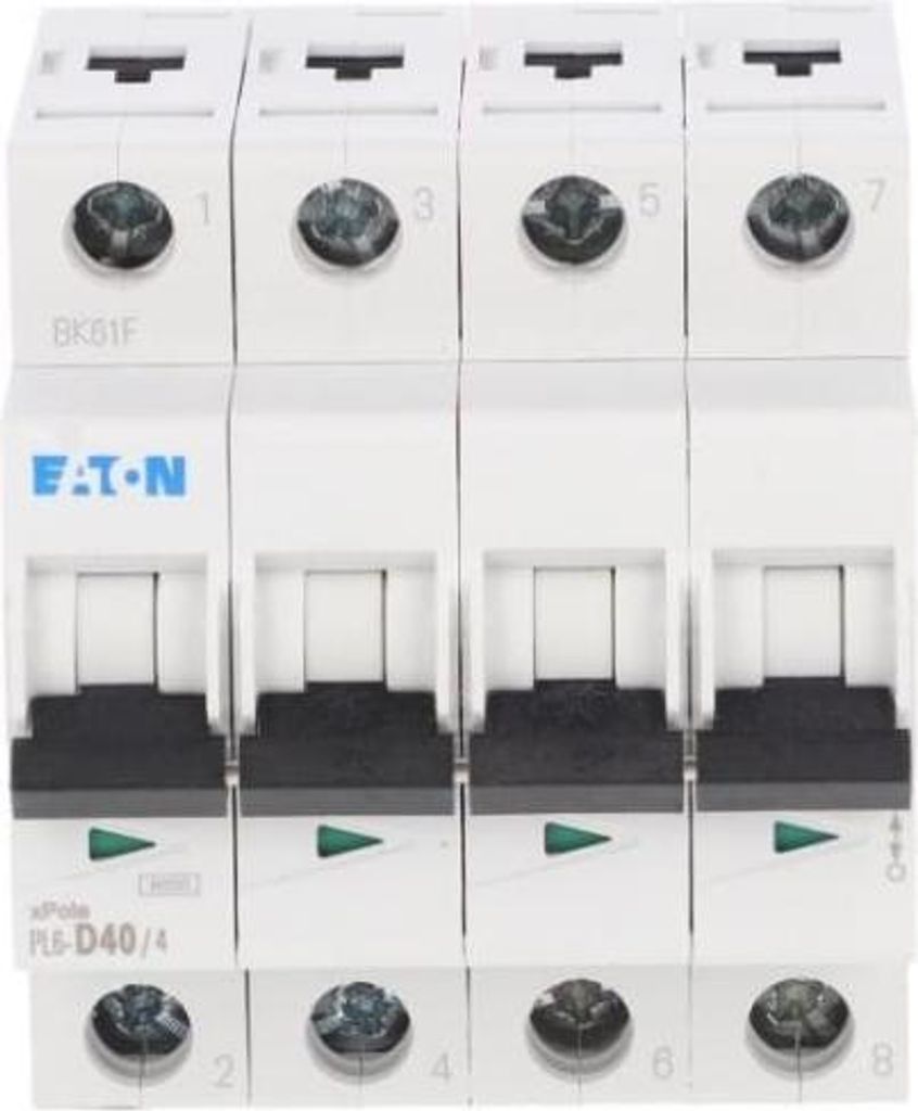 Istiač 4P D 40A 6kA AC PL6-D40/4 166551 Obrázok produktu 