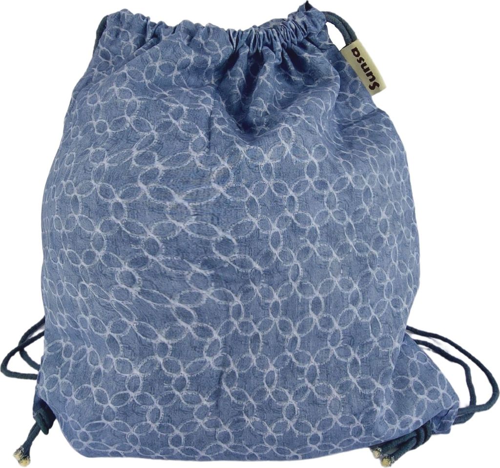 Sunsa Mädchen Turnbeutel Rucksack, Kinderrucksack, Stoffbeutel mit Kordelzug, Baumwolltasche bedruckt, Schule/ Kindergarten Sportbeutel, Stoff Ruc...