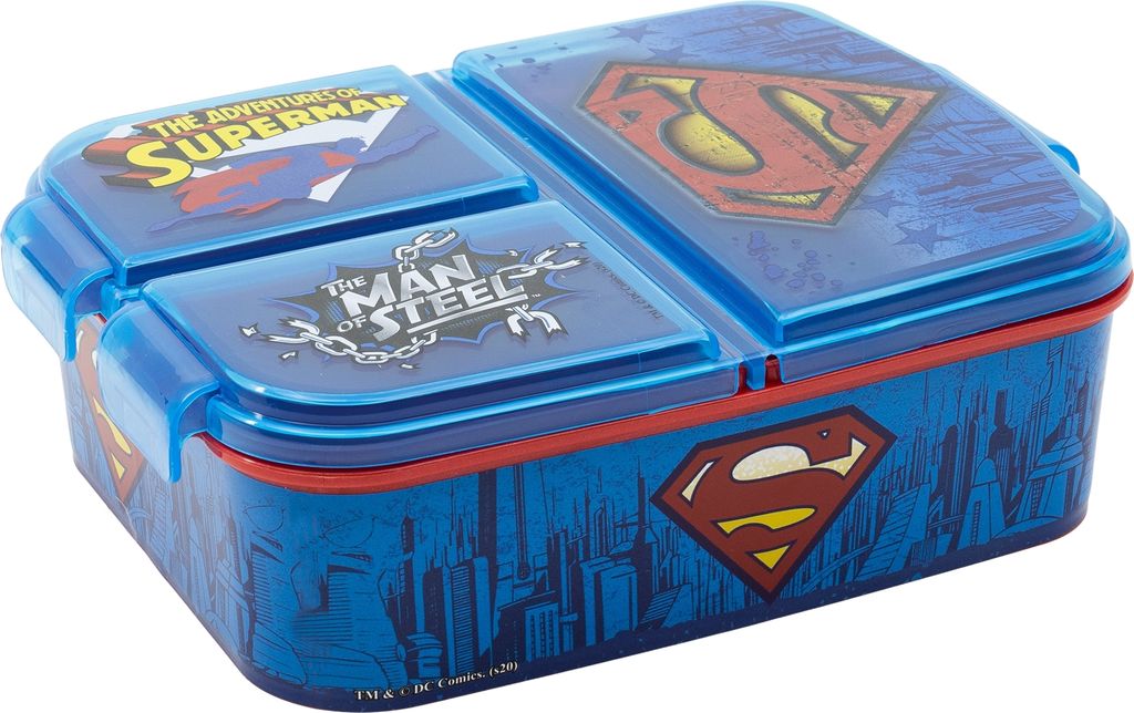 Stor 85520 - DC Superman - Lunch Box / 3-fach Brotdose Produktbild 