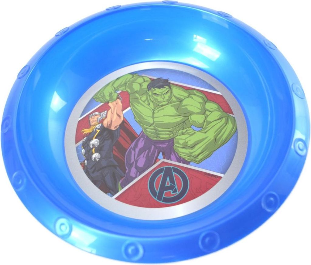 Plastikschüssel Ø17 Marvel Avengers für Kinder