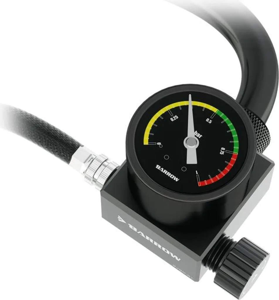 Barrow Lecktester Noir - Testeur de Pression pour Watercooling PC