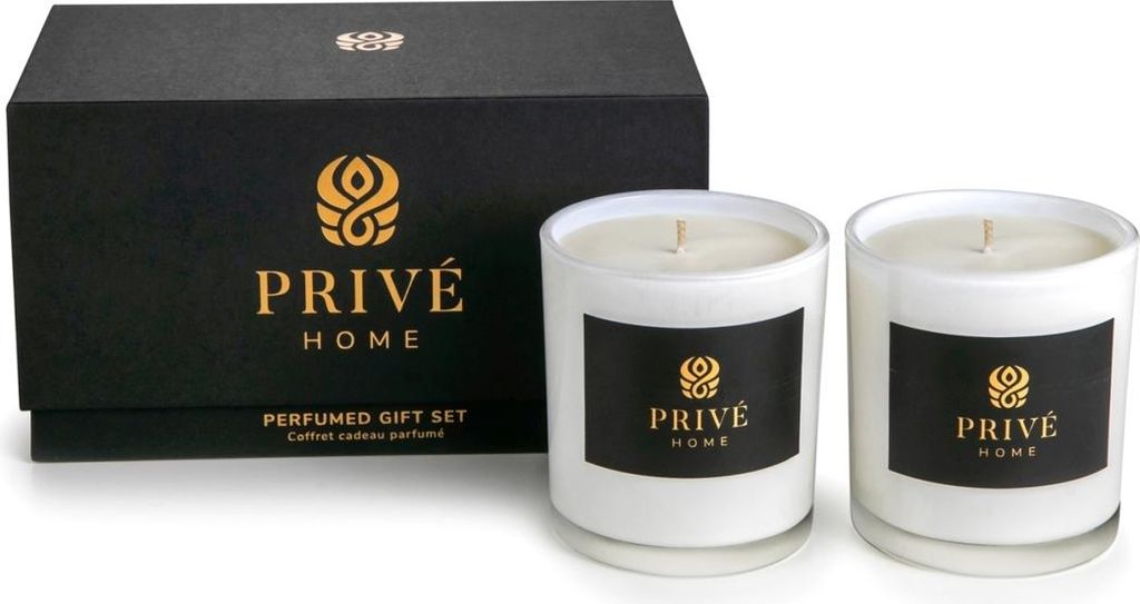 PRIVE HOME Kerzenset, 2 Stück