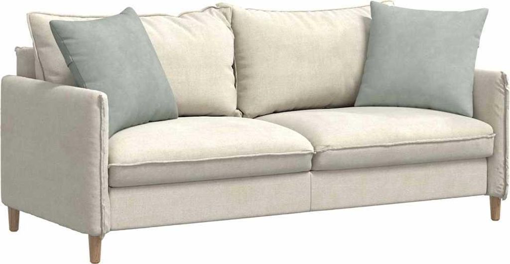 Eleganter Möbel Sofakissen 2 Stück Hellgrau 50 x 50cm Cordstoff - Gartenmöbelauflagen CJG612614 - Gartenmöbelauflagen
