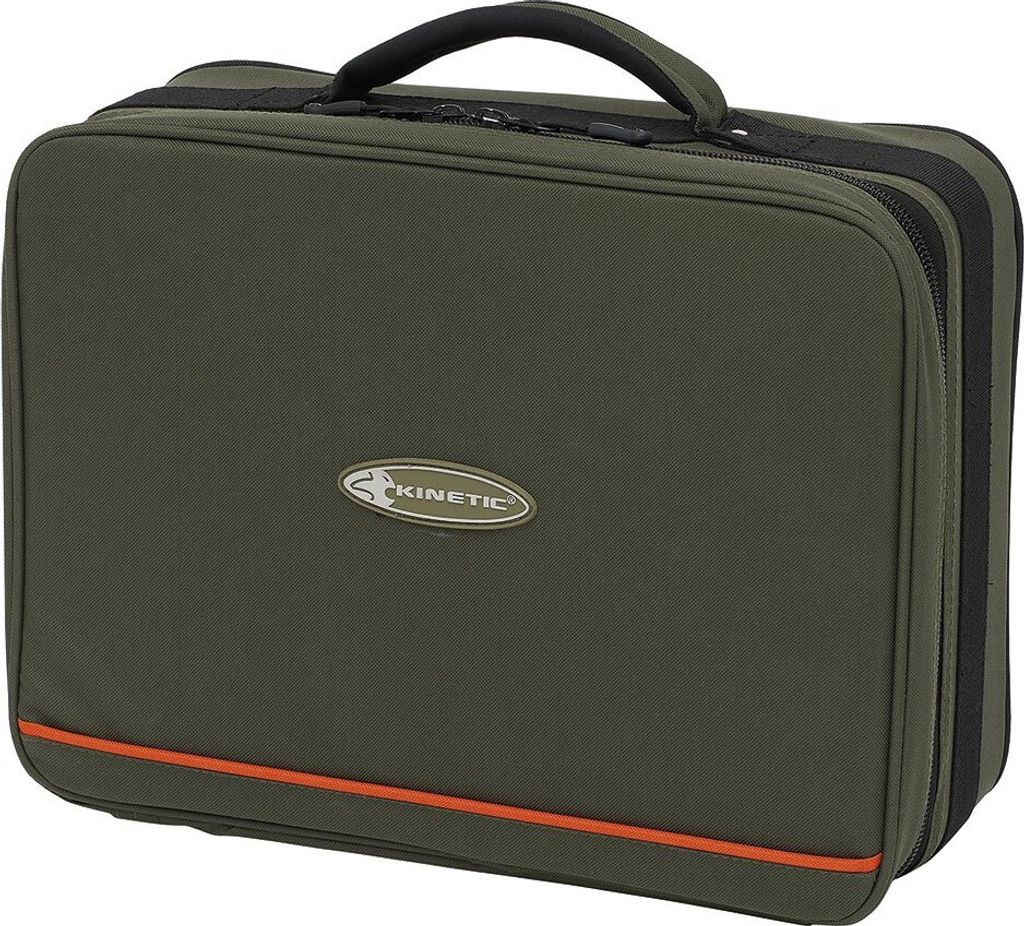 Kinetic Logo Angelrollen-etui Schwarz M Schwarz M