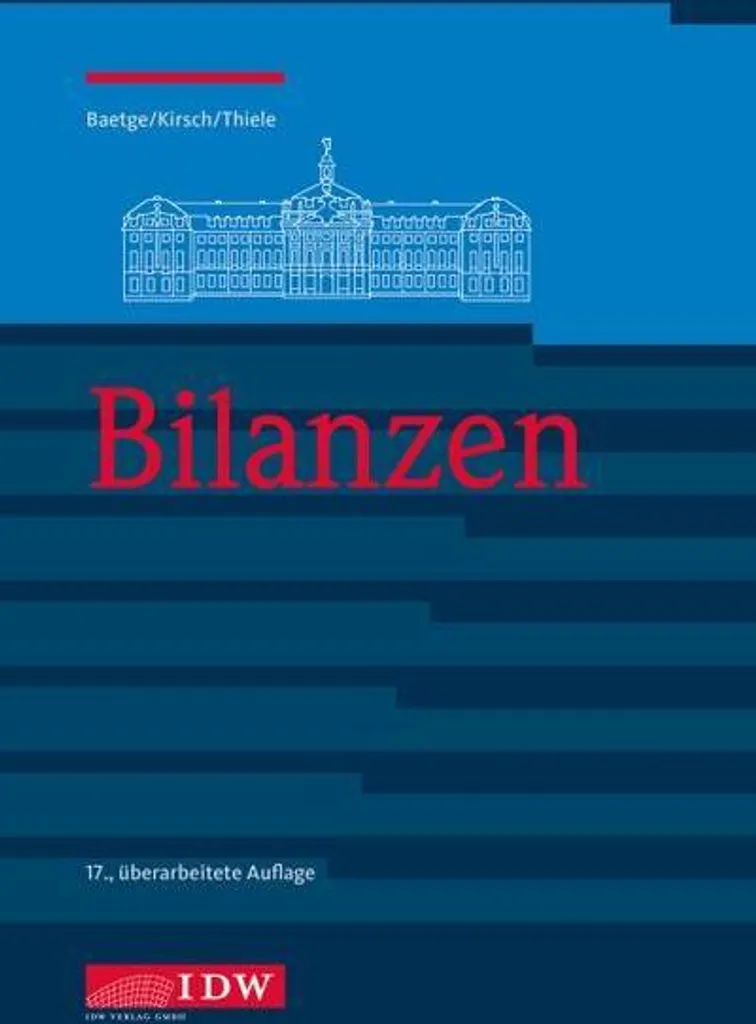 Livre de comptabilité Bilanzen pour l'analyse des bilans financiers