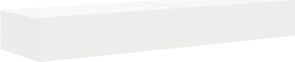 "Winter Sale" TV-Schränke mit LED-Leuchten 2er-set - Weiß 60x35x15,5cm - clorisNeu783670 - TV-Schränke