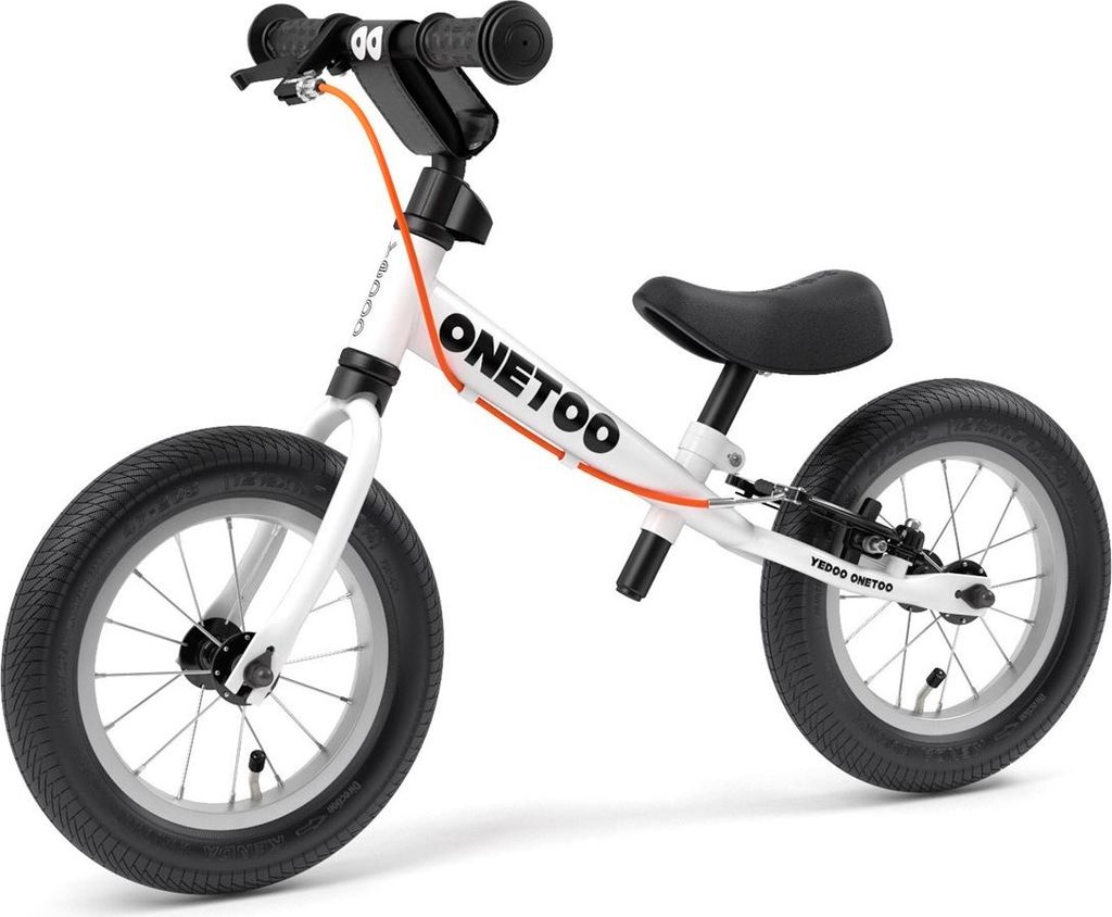 Yedoo Laufrad OneToo Kinderlaufrad Lauflernrad Balancebike 12 Zoll Räder weiß