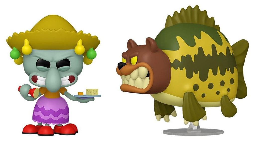 Funko Pop! Animation: Spongebob Squarepants - Squidward & Sea Bear 2 pack