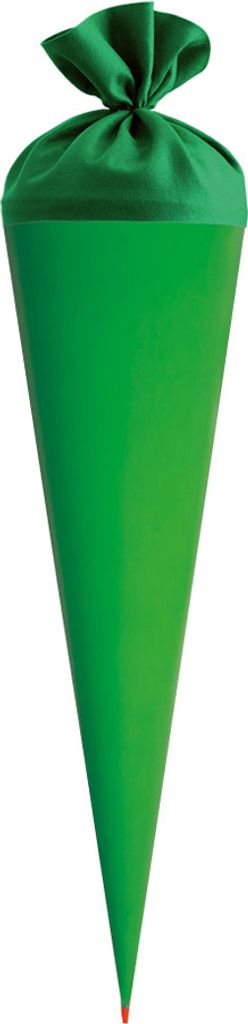 ROTH Bastelschultüte mit Verschluss 700 mm grün Produktbild 