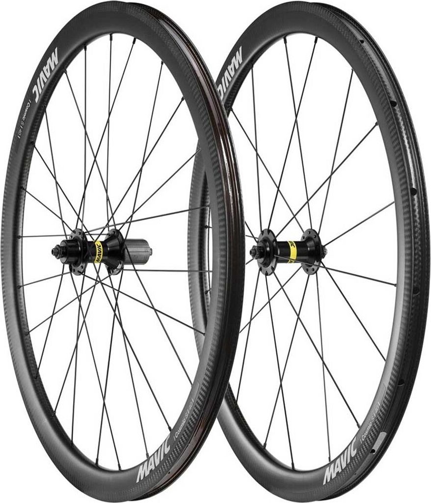 Mavic Cosmic S 40 Qr Tubeless Rennrad Laufradsatz Silber 9 x 100/9 x 130 mm / Shimano HG Silber 9 x 100/9 x 130 mm