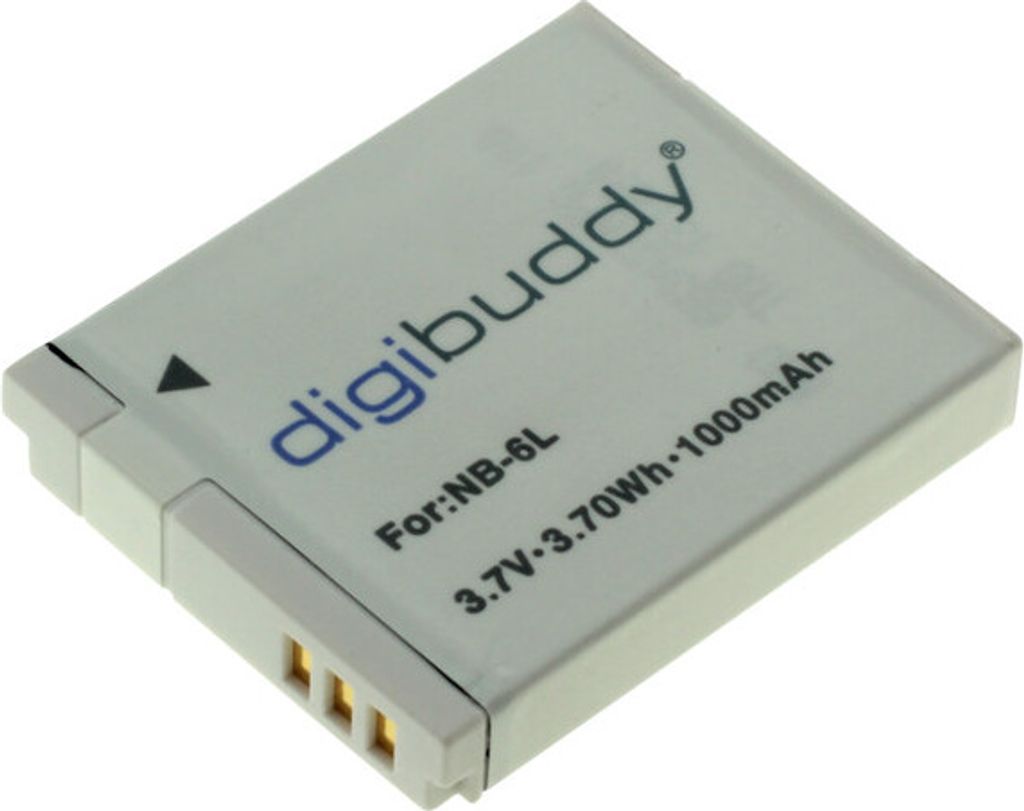 digibuddy Akku für Canon NB-6L Li-Ion
