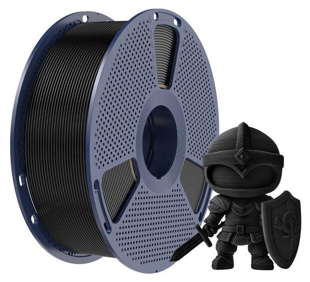 Sunlu PLA+ Filament, 1,75mm, 1kg - Farbton: Black