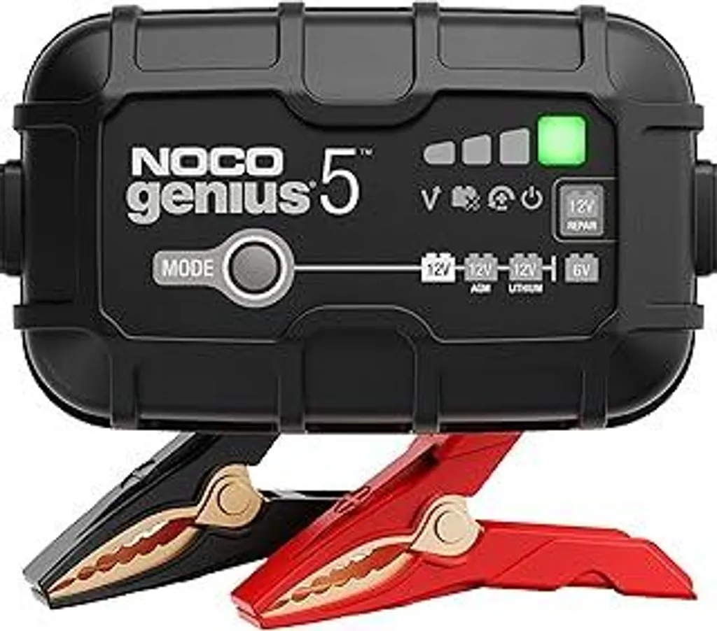 NOCO GENIUS5 Caricatore Batteria Intelligente 5A 6V/12V Litio AGM