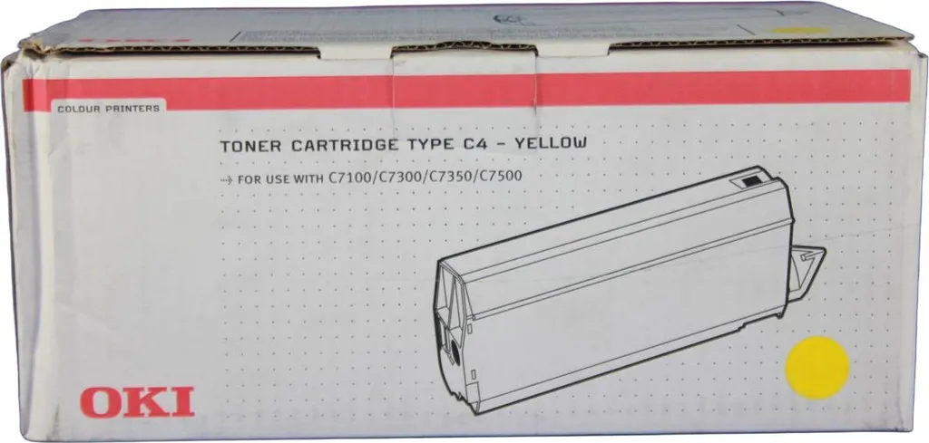 Toner OKI Jaune Original 6000 Pages pour une Impression Laser Durable