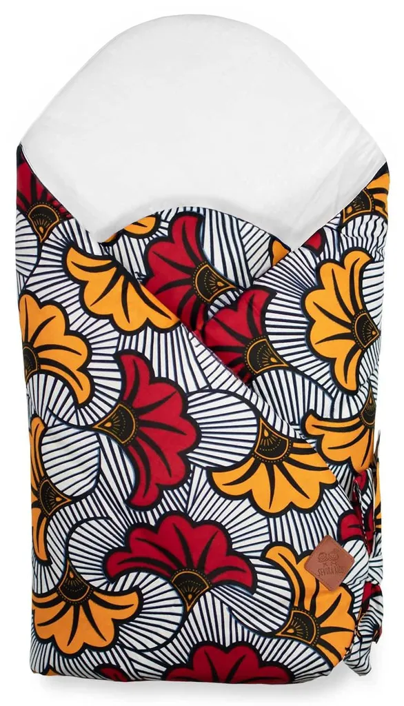 Sac de couchage Pucksack Wax Fleurs de Mariage en coton doux pour bébé - 2