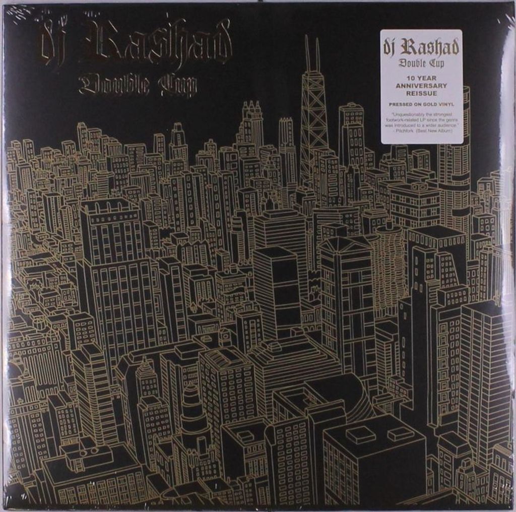 DJ Rashad: DJ Rashad: Double Cup (Reissue) (Gold Vinyl) - - (LP / D)