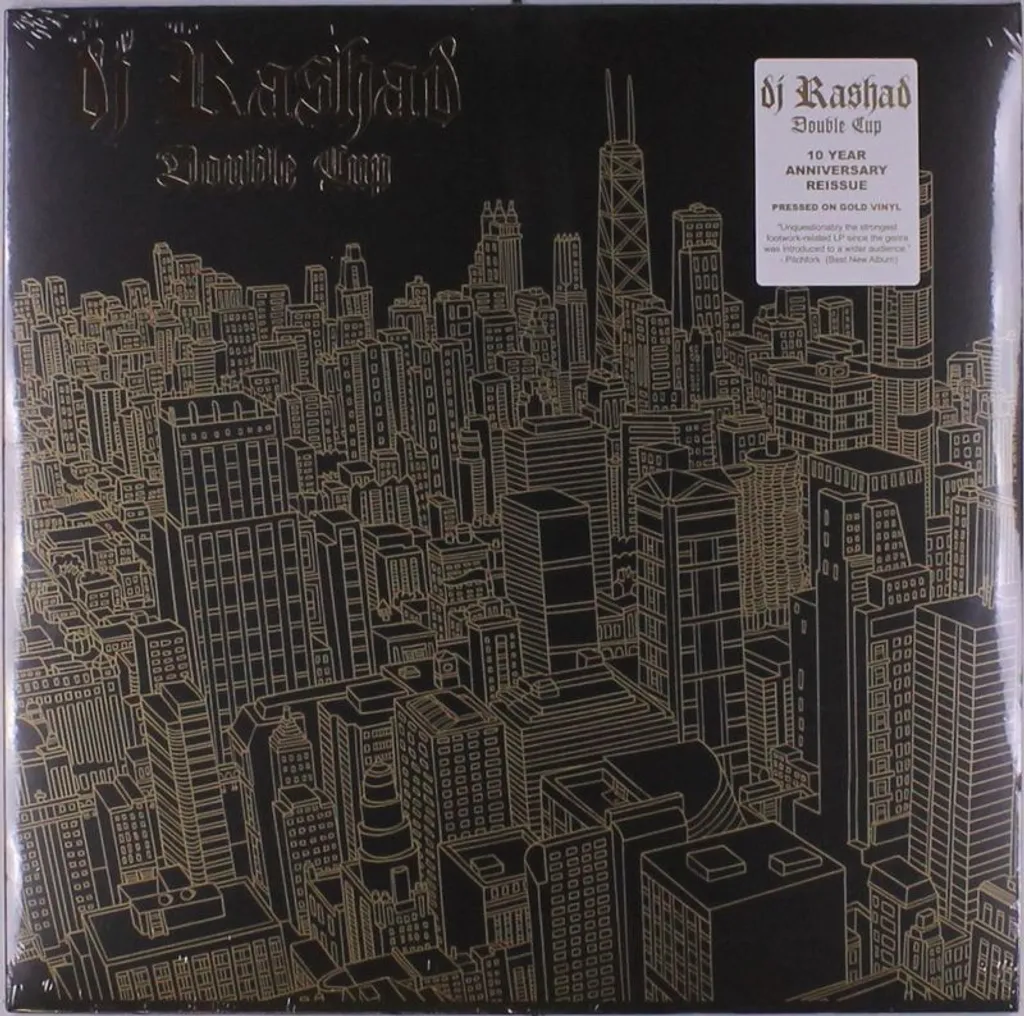 DJ Rashad Double Cup Vinyle Or Pressage Qualité Audiophile Réédité
