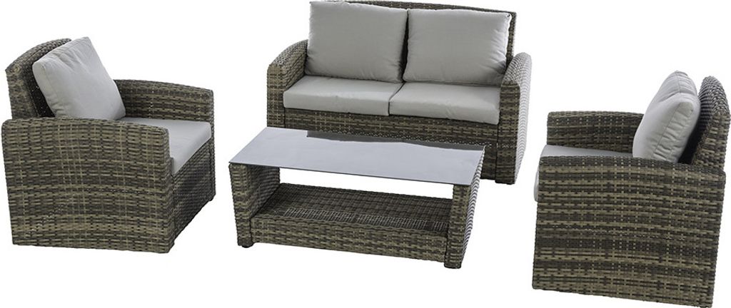 Eazy Living Gartenmöbel Set 4-teilig Marvel Beige