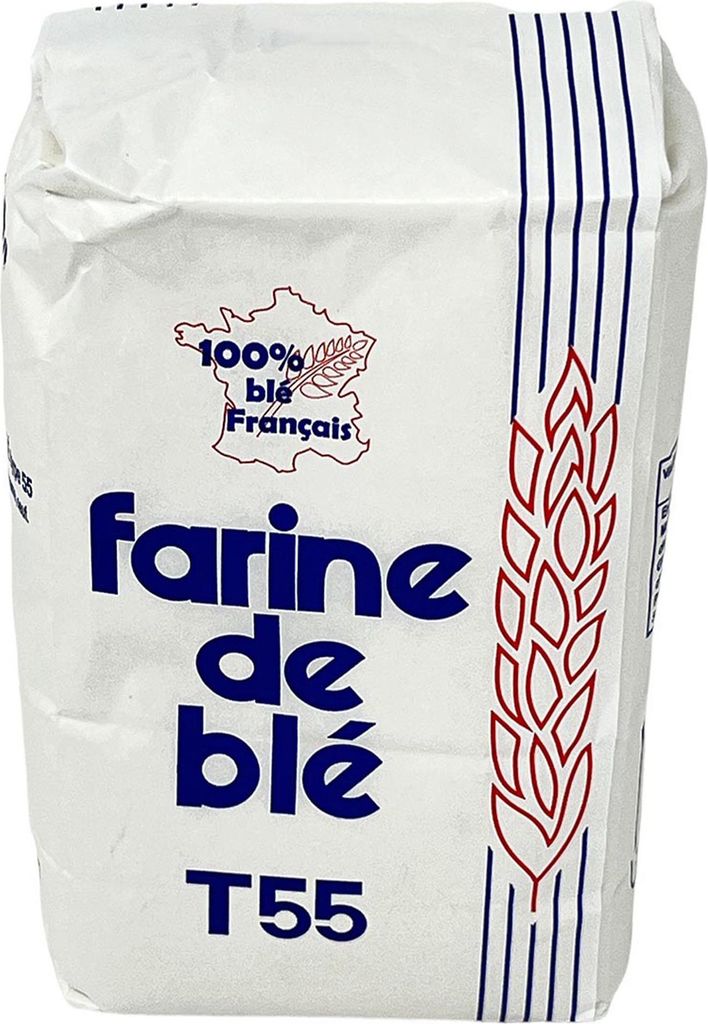 Pšeničná múka Farine De Blé T55 (550) z Francúzska - 1 kg Obrázok produktu 