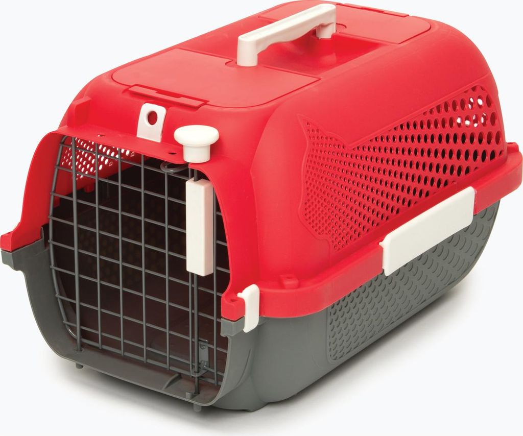 Catit Transportbox Voyageur rot, Größe: S