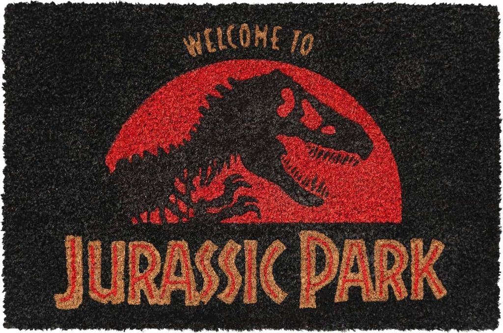 Jurassic World Jurassic Park Fußmatte Schwarz  Schwarz One Produktbild 