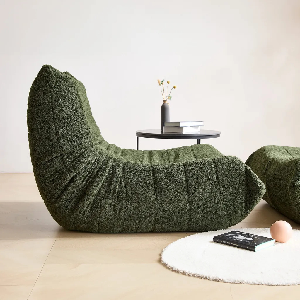 Fauteuil de Méditation Pliable et Lit d'Appoint pour Salon et Chambre