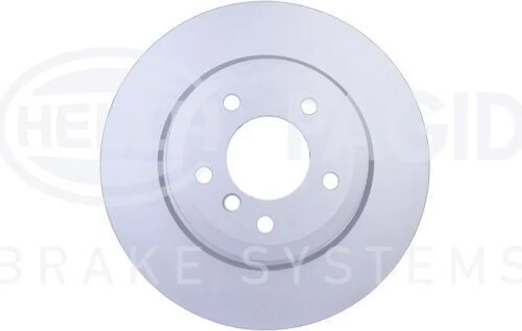 Disque de frein ventilé HELLA 8DD 355 123-451 traité anticorrosion