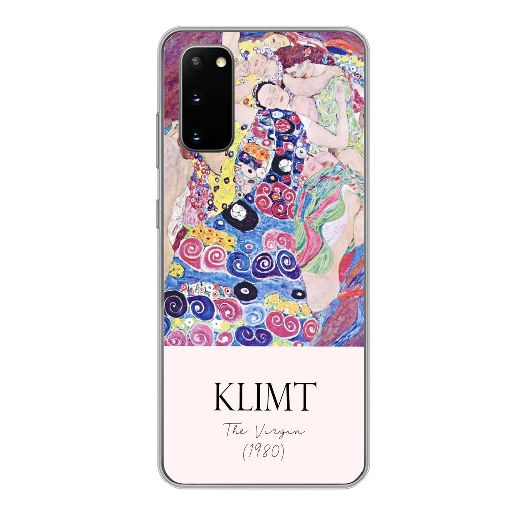 MuchoWow Handyhülle Schutzhülle Hülle für Samsung Galaxy S20 Malerei - Jugendstil - Gustav Klimt Silikon Softcase Handy Hülle - Bild